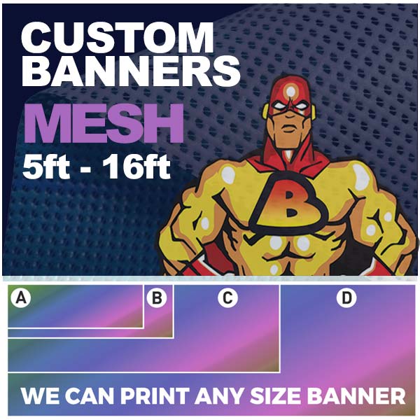 Custom Mesh Banners