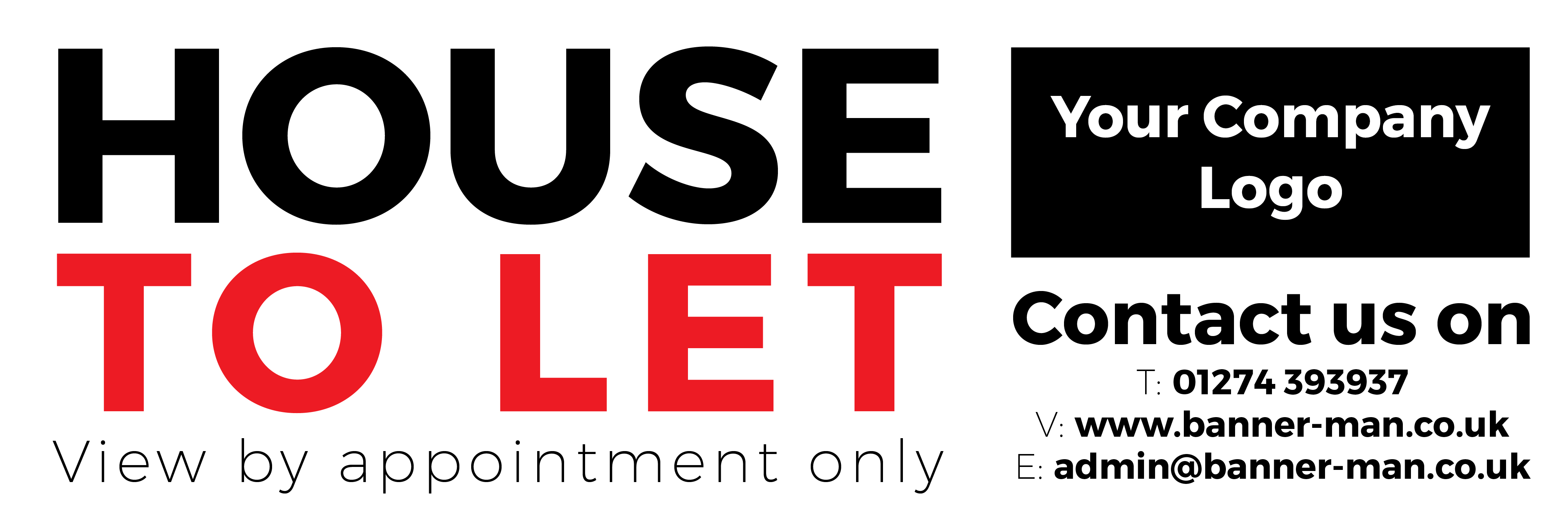House To Let Banner