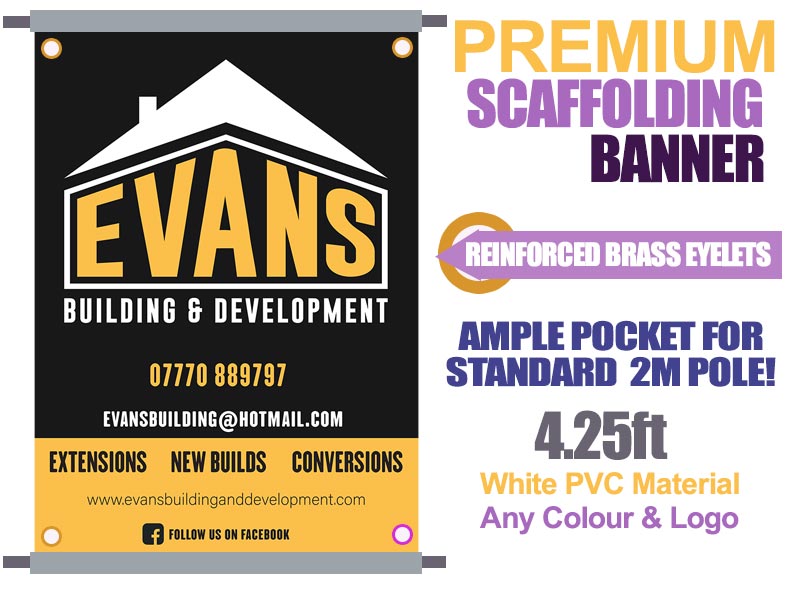 Scaffolding Banner Double Sided