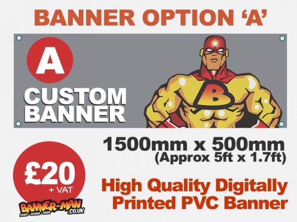 PVC Banner Option A
