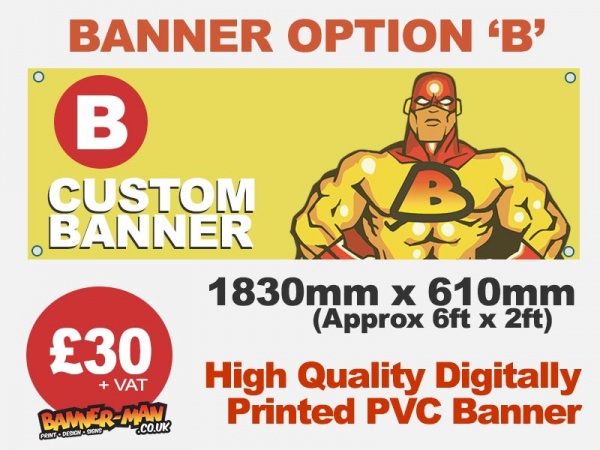 PVC Banner Option B