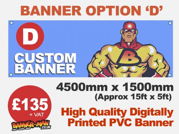 PVC Banner Option D