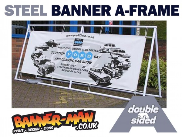 Steel Banner A-Frame